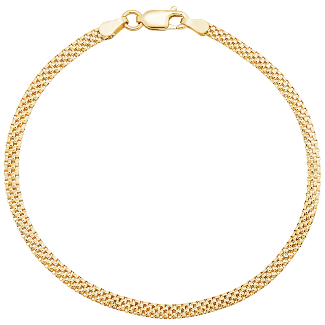 Giani Bernini Popcorn Link Chain Bracelet in 18k Gold-Plated Sterling Silver, Created for 