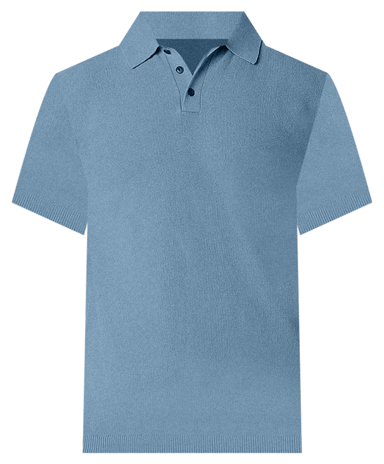 J. Ferrar Men&#039;s Deep Green Textured Short Sleeve Large Polo Sweater Shirt