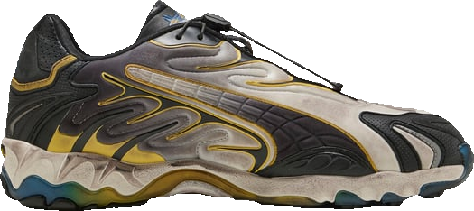 A$AP ROCKY x PUMA Inhale Distressed Neoprene Sneakers