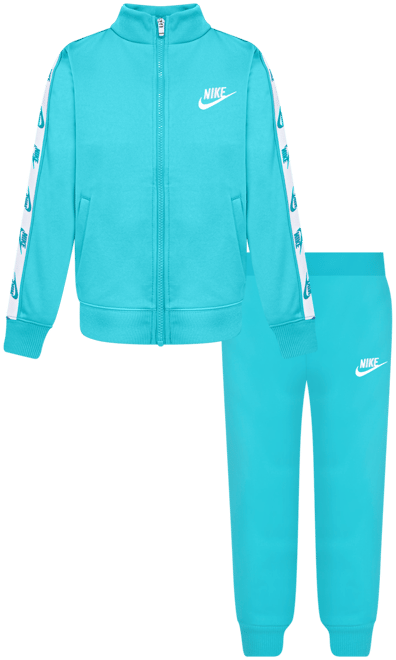 Nike Dri-FIT Conjunto de dos piezas de cierre completo y cinta con logotipos infantil