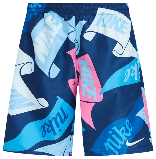 Nike Swim Breaker Big Kids' (Boys') 7" Brief-Lined Volley Shorts