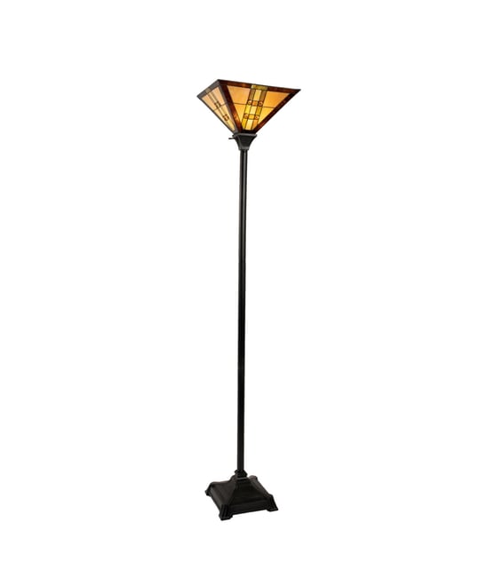 71" Mission Style Led Banker's Floor Lamp