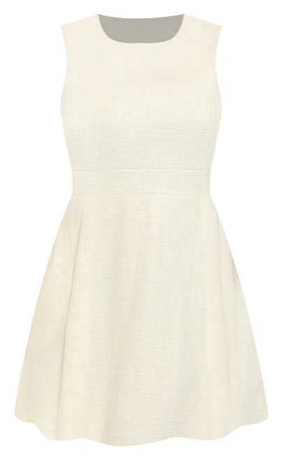 slim fit dress slacks White Mark Women's Solid Fit and Flare Dress, Lilac main image 0