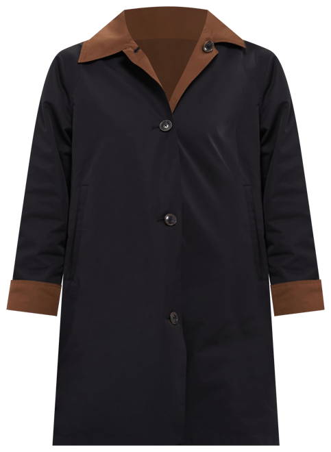 Brown and Black Water Resistant Reversible Winston Jacket