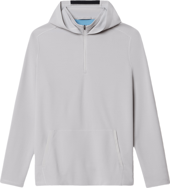 CLUBHAUS×TANGRAM TURFHEDGEHOG SWEATCREW CLUBHAUS Fleece 1/4 Pullover Gray/Black CLUBHAUS×TANGRAM