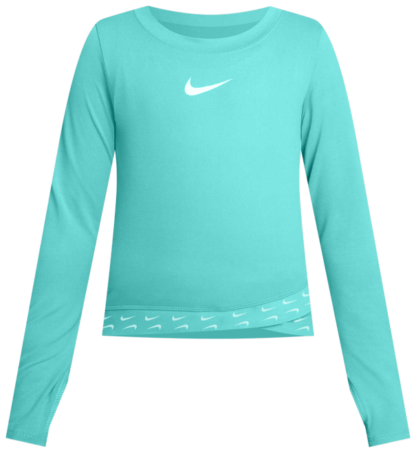 Nike Dri-FIT All Day Play Little Kids' Hemmed T-Shirt