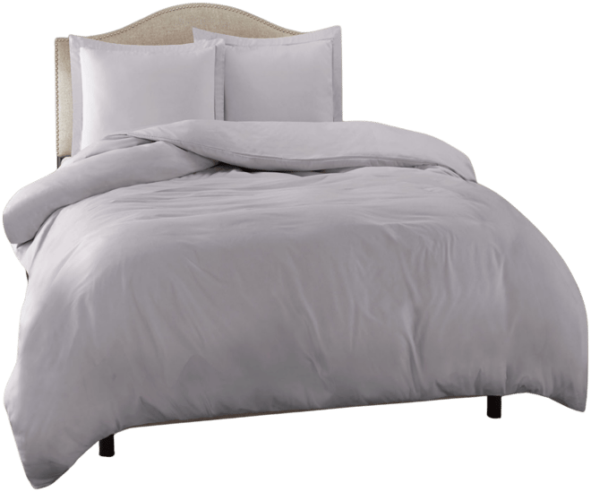 Neslt Super Soft Double Brushed Microfiber 3 Pc. Duvet Cover Set, King