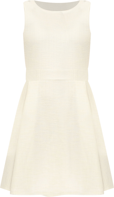 Women's Tweed Fit and Flare Dress