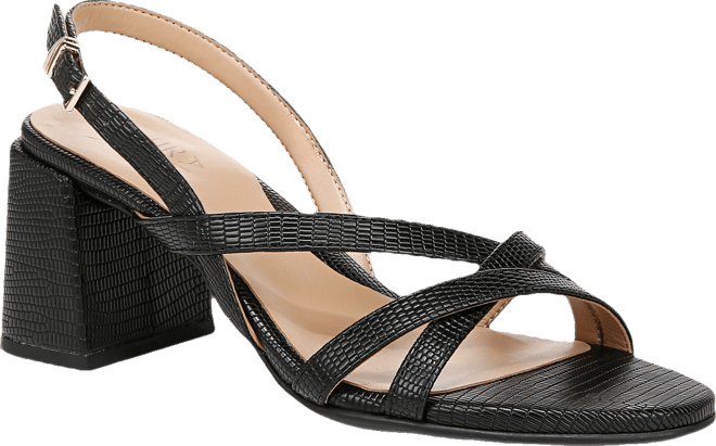 Women's Demi Strappy Slingback Block Heel Dress Sandals