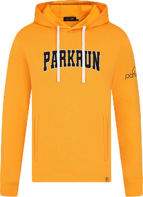 parkrun Men's Apricot Collegiate Hoodie