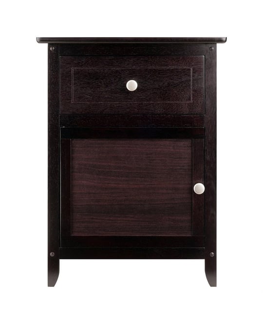 Wood End Table Nightstand Accent Table for Living Room or Bedroom Decor