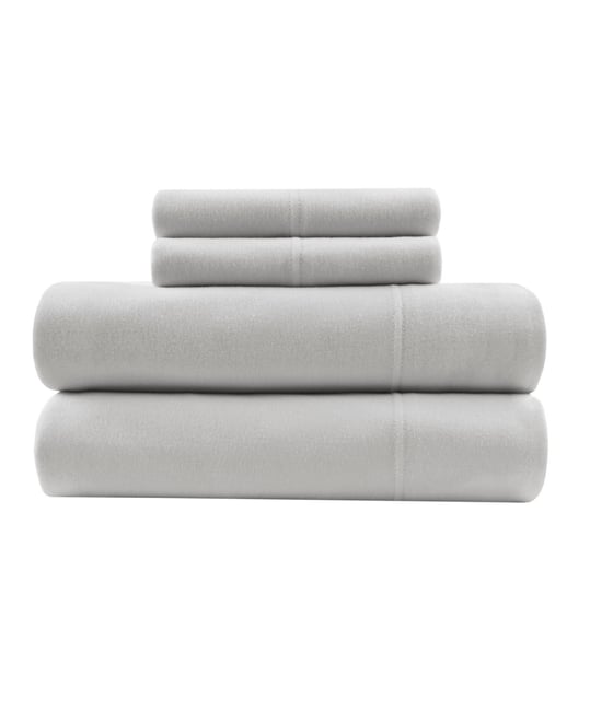 Jersey Knit Cotton Blend 4-Pc. Sheet Set, King