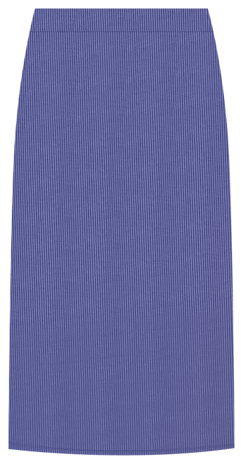 Plus Size Ribbed Knit Maxi Skirt