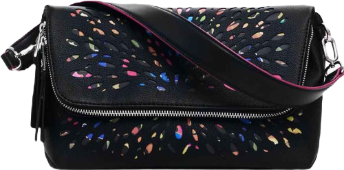 Women's Medium crossbody perforated bag