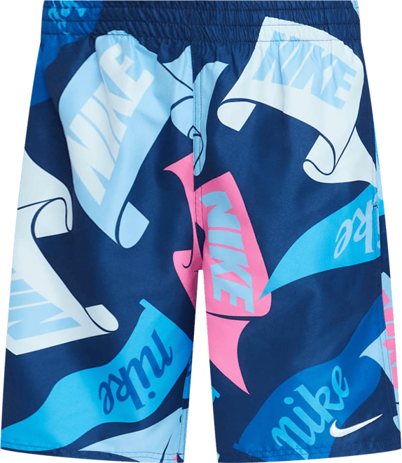 Nike Swim Breaker Shorts de vóleibol de 18 cm con forro de ropa interior para niño talla grande