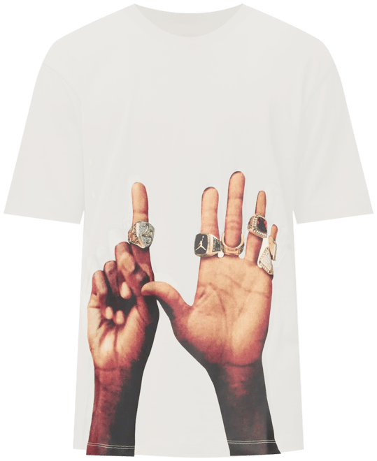 Jordan Flight MVP Playera con estampado de anillos para hombre