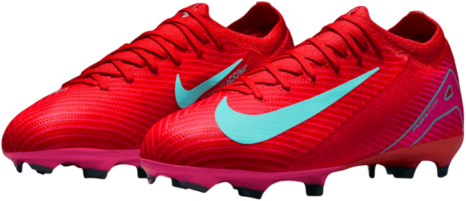 Nike Jr. Mercurial Vapor 16 Pro Tacos de fútbol para terreno firme de corte low para niños de preescolar y grandes
