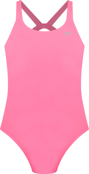 Nike Poly Solid Traje de baño Fastback de 1 pieza para mujer