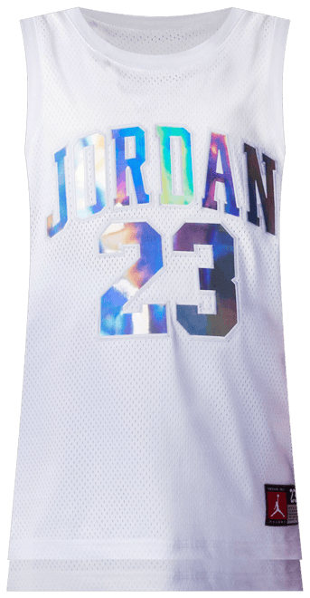 Jordan Big Kids' 23 Printed Metallic Jersey
