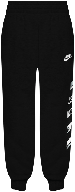 Nike Sportswear "Outside the Lines" Pants de French Terry para niños talla pequeña