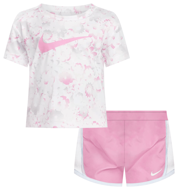 Nike Flow-Ral Toddler 2-Piece Colorblocked Tempo Set
