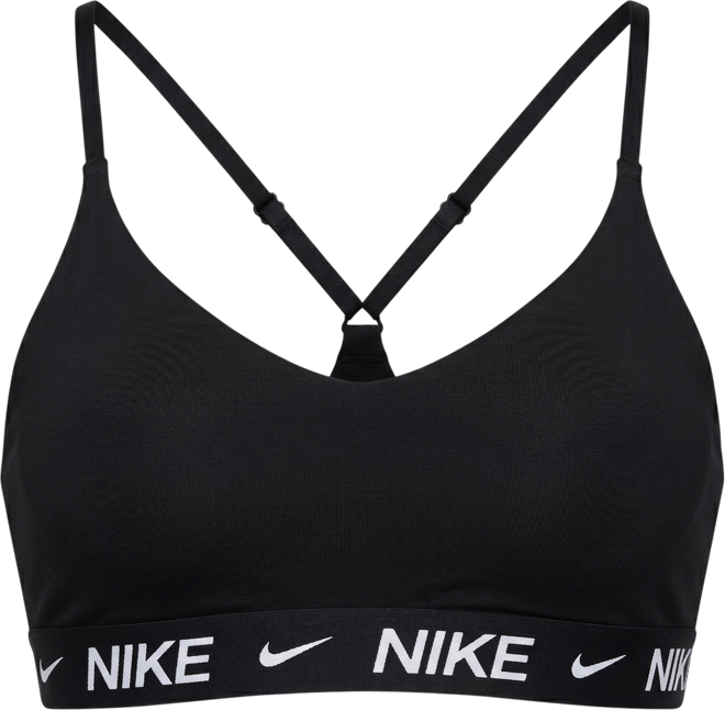 Nike Indy Light Support สปอร์ตบราผู้หญิงแบบปรับได้เสริมฟองน้ำ