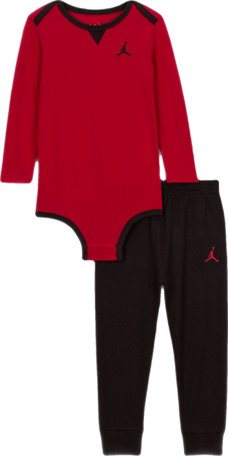 Jordan Baby (6-12M) 2-Piece Rib Nep Bodysuit Set