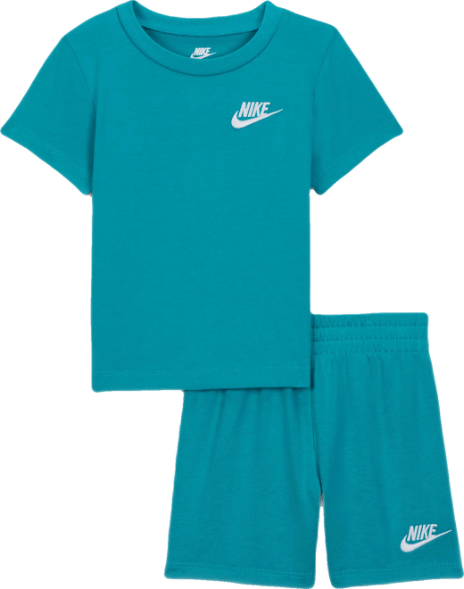 Nike Conjunto de shorts de tejido Knit de dos piezas para bebé