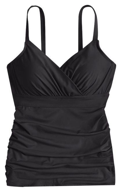 Women's Surplice Underwire Tankini Top