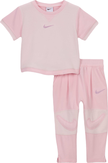 Nike Ready, Set! Conjunto de playera y joggers para bebé