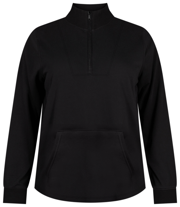 Plus Size Quarter-Zip Top, Exclusively at Macy's