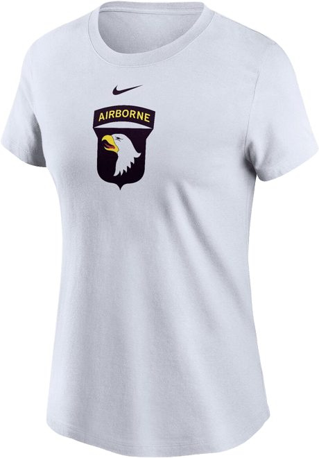Women's White Army Black Knights 2024 Rivalry Collection Airborne T-Shirt