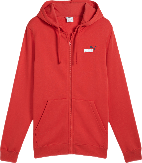 PUMA Essentials Small No. 1 Logo Men's Full-Zip Hoodie