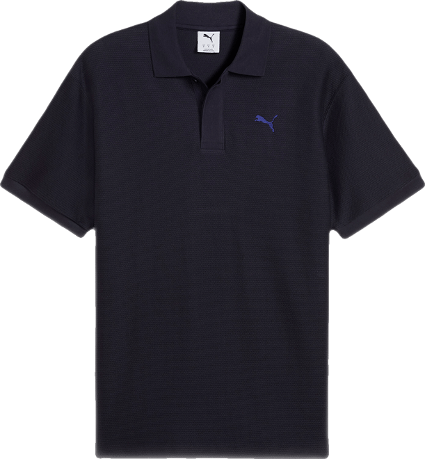 PUMA PREMIUM ESSENTIALS Men's Relaxed Jacquard Polo Shirt