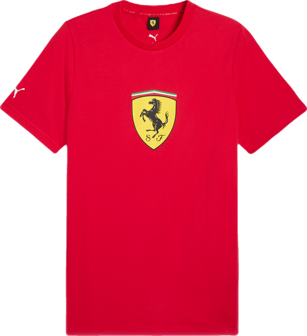 PUMA Scuderia Ferrari Race Colored Big Shield Men's T-Shirt