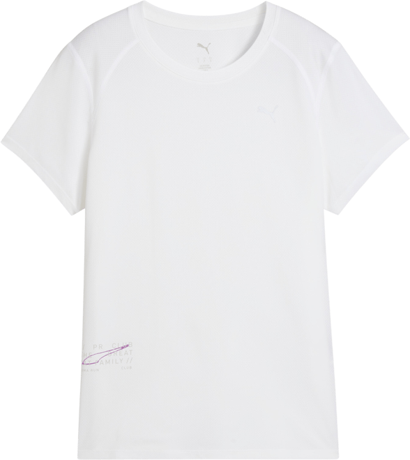 PUMA RUN Women's Graphic Mesh T-Shirt