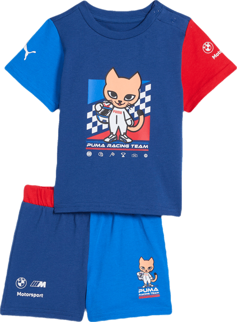 PUMA 2-Piece BMW M Motorsport Toddlers' Short Sleeves Set