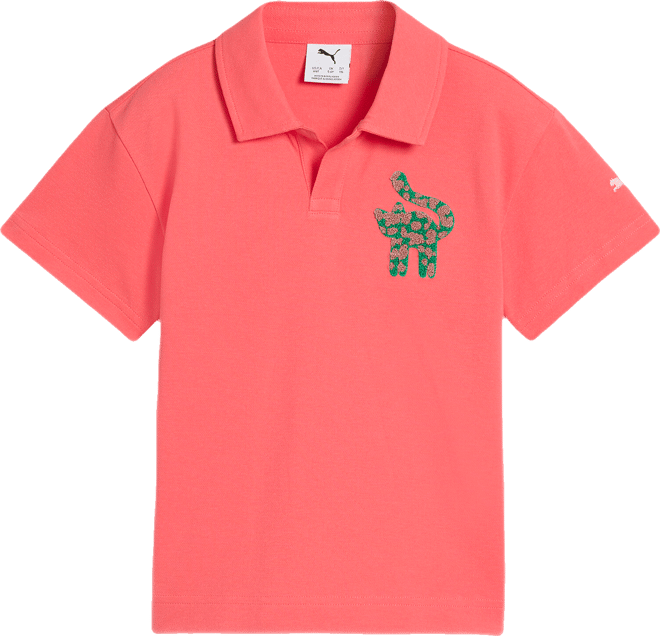 PUMA Cats Club Little Kids' Pique Polo