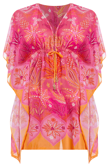 Desert Bloom Caftan Coverup