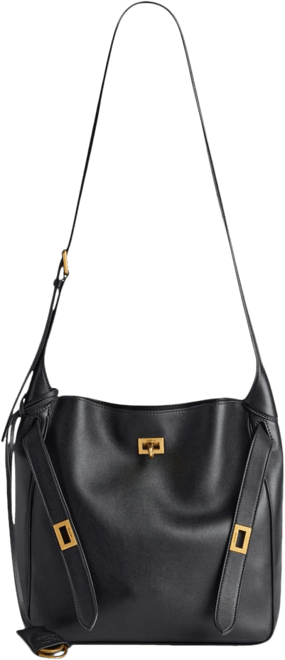BALENCIAGA ♪ Bel Air ホーボーバッグ スモール 8110182ABA Women's Bel Air Hobo Bag Small in Black | Balenciaga US
