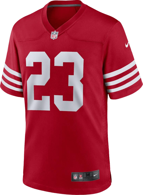 Big Boys Christian McCaffrey San Francisco 49ers Game Jersey