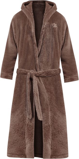 Men's Fleece Hooded Robe