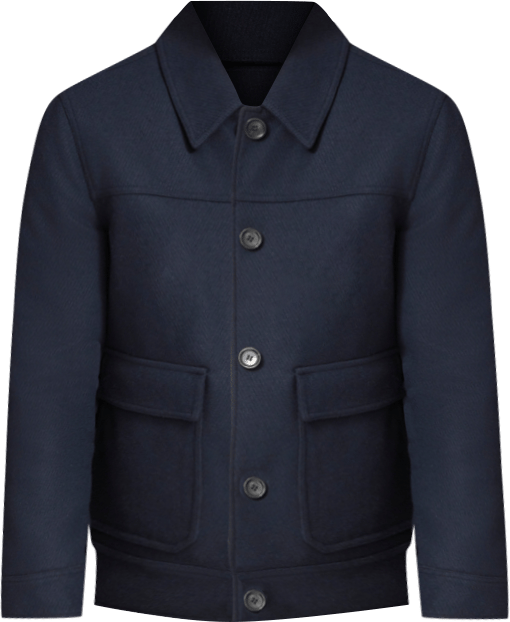 Men's Warwick Twill Chore Shirt Jacket