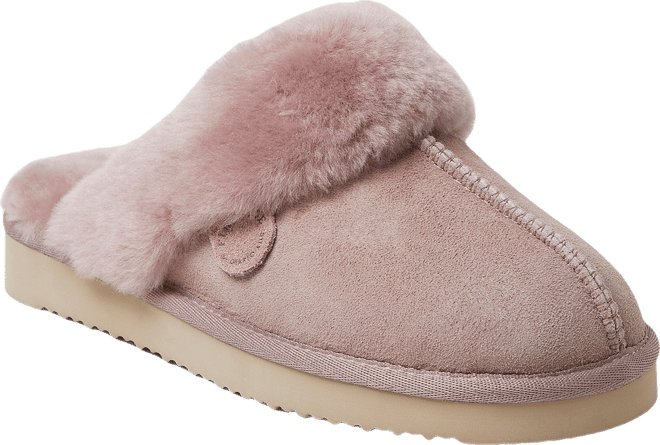 Fireside By  Women's Sydney Genuine Shearling Scuff Slipper