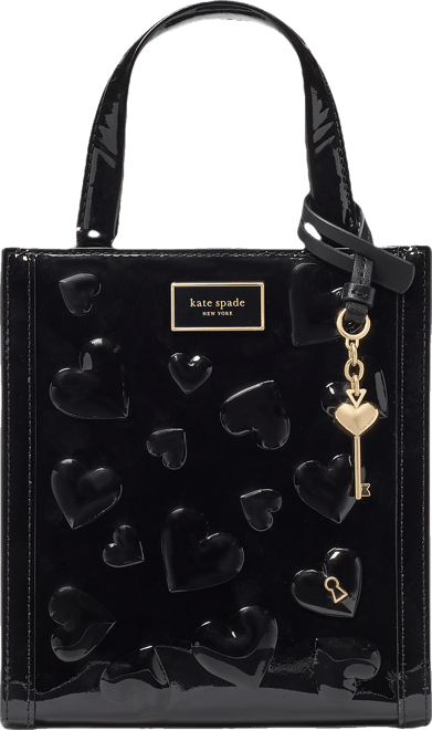 Kate Spade New York Black Patent Leather Tote outlet Bag