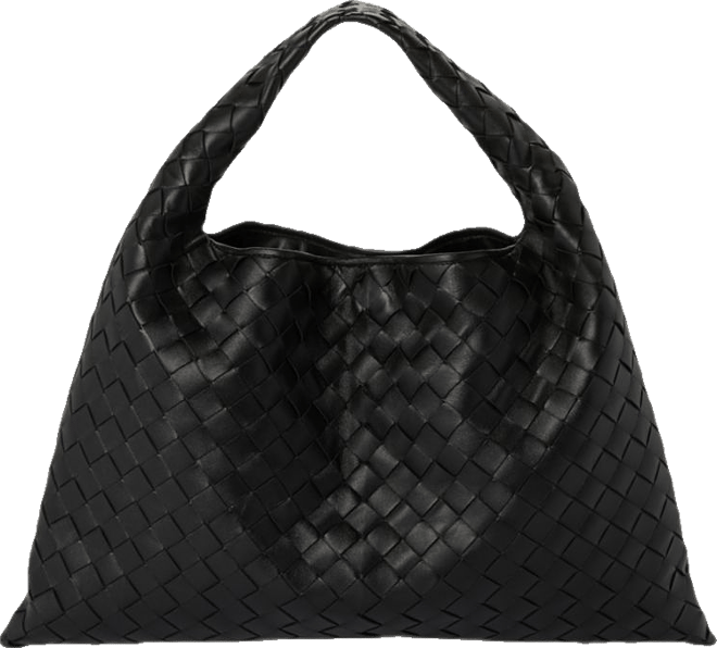 Bottega Veneta Small Hop Intrecciato Leather Shoulder Bag