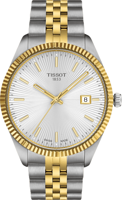 Tissot Men's Swiss Ballade Two-Tone Stainless Steel Bracelet