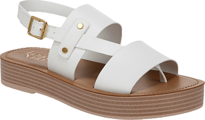 Franco Sarto Women's Genova Round Toe Platform Sandals - Macy's