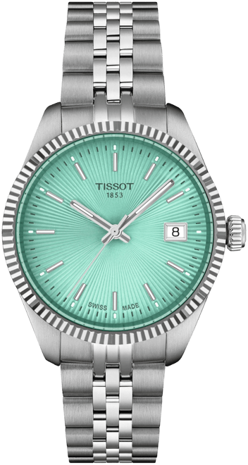 Women's Swiss Ballade Stainless Steel Bracelet Watch 34mm