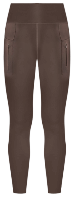 Nike Go Leggings mit langem Bein, Taschen und hohem Bund (Damen)